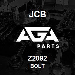 Z2092 JCB BOLT | AGA Parts