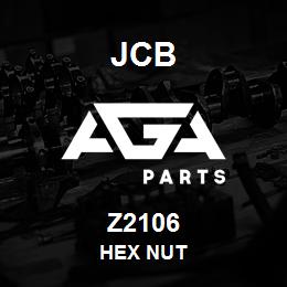 Z2106 JCB HEX NUT | AGA Parts