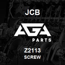 Z2113 JCB SCREW | AGA Parts