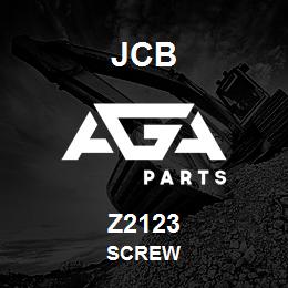 Z2123 JCB SCREW | AGA Parts