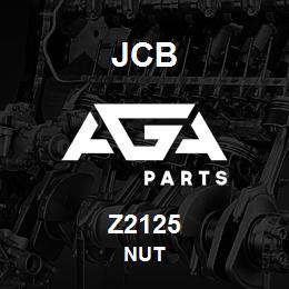 Z2125 JCB NUT | AGA Parts