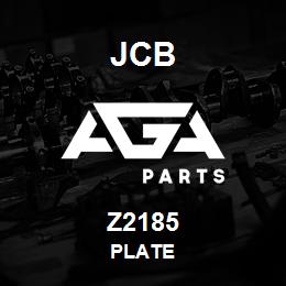 Z2185 JCB PLATE | AGA Parts