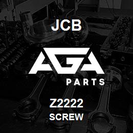 Z2222 JCB SCREW | AGA Parts