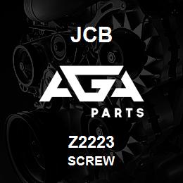 Z2223 JCB SCREW | AGA Parts