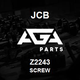 Z2243 JCB SCREW | AGA Parts