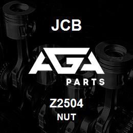 Z2504 JCB NUT | AGA Parts