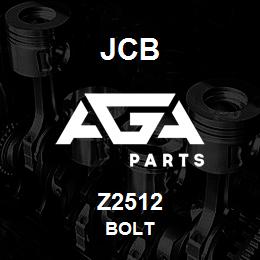 Z2512 JCB BOLT | AGA Parts