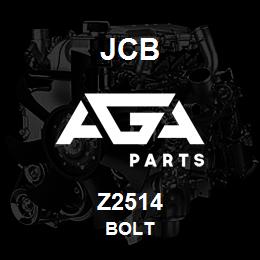 Z2514 JCB BOLT | AGA Parts