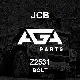 Z2531 JCB BOLT | AGA Parts