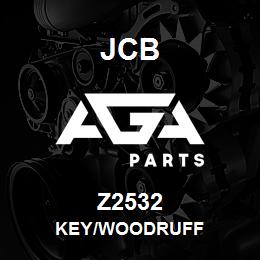 Z2532 JCB KEY/WOODRUFF | AGA Parts