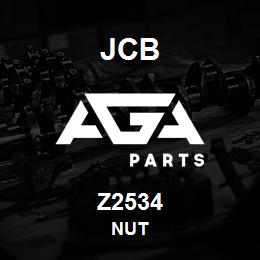 Z2534 JCB NUT | AGA Parts