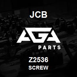 Z2536 JCB SCREW | AGA Parts