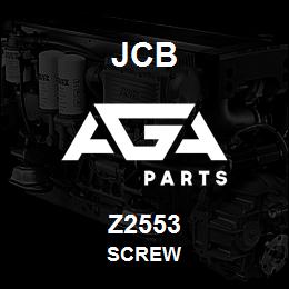 Z2553 JCB SCREW | AGA Parts