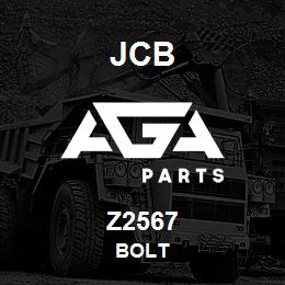 Z2567 JCB BOLT | AGA Parts