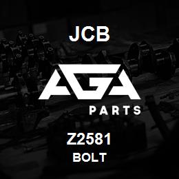 Z2581 JCB BOLT | AGA Parts