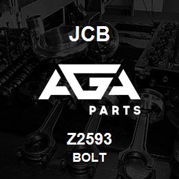 Z2593 JCB BOLT | AGA Parts