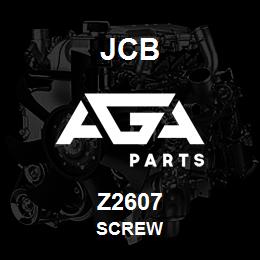 Z2607 JCB SCREW | AGA Parts