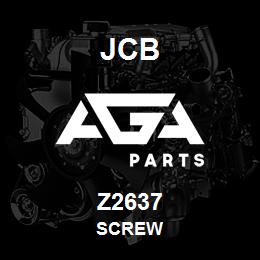 Z2637 JCB SCREW | AGA Parts