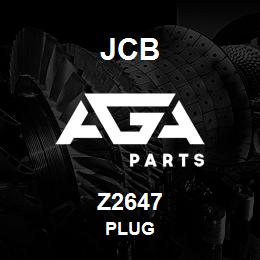 Z2647 JCB PLUG | AGA Parts