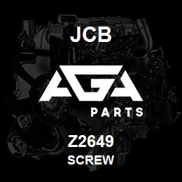 Z2649 JCB SCREW | AGA Parts