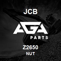 Z2650 JCB NUT | AGA Parts