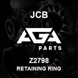 Z2798 JCB Retaining Ring | AGA Parts
