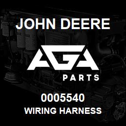 0005540 John Deere Wiring Harness | AGA Parts