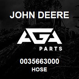 0035663000 John Deere HOSE | AGA Parts