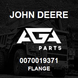 0070019371 John Deere Flange | AGA Parts