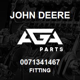 0071341467 John Deere Fitting | AGA Parts