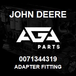 0071344319 John Deere Adapter Fitting | AGA Parts