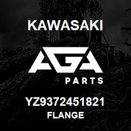 YZ9372451821 Kawasaki FLANGE | AGA Parts