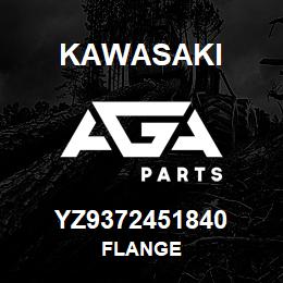 YZ9372451840 Kawasaki FLANGE | AGA Parts