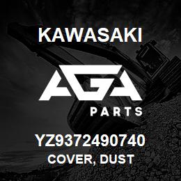 YZ9372490740 Kawasaki COVER, DUST | AGA Parts