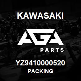 YZ9410000520 Kawasaki PACKING | AGA Parts