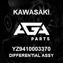 YZ9410003370 Kawasaki DIFFERENTIAL ASSY | AGA Parts