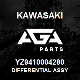 YZ9410004280 Kawasaki DIFFERENTIAL ASSY | AGA Parts