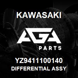 YZ9411100140 Kawasaki DIFFERENTIAL ASSY | AGA Parts