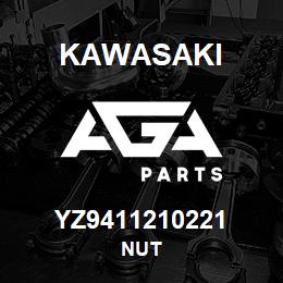 YZ9411210221 Kawasaki NUT | AGA Parts