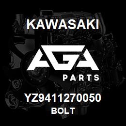 YZ9411270050 Kawasaki BOLT | AGA Parts