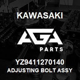 YZ9411270140 Kawasaki ADJUSTING BOLT ASSY | AGA Parts