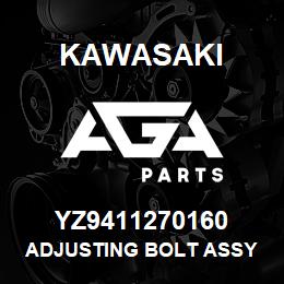 YZ9411270160 Kawasaki ADJUSTING BOLT ASSY | AGA Parts