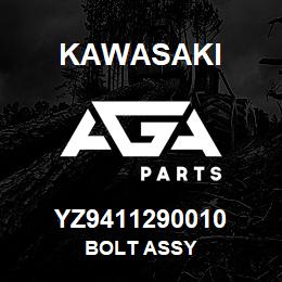 YZ9411290010 Kawasaki BOLT ASSY | AGA Parts