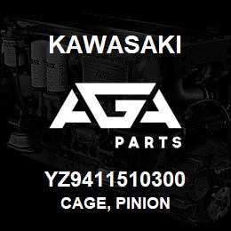 YZ9411510300 Kawasaki CAGE, PINION | AGA Parts