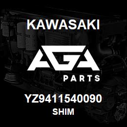 YZ9411540090 Kawasaki SHIM | AGA Parts