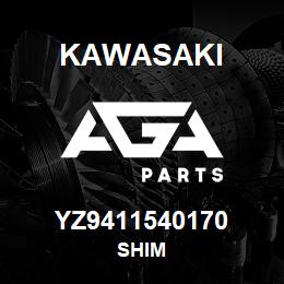 YZ9411540170 Kawasaki SHIM | AGA Parts