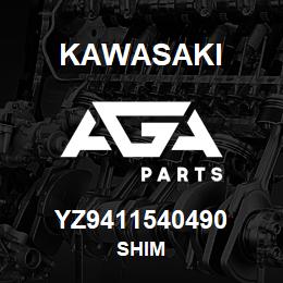 YZ9411540490 Kawasaki SHIM | AGA Parts