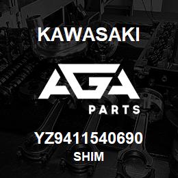 YZ9411540690 Kawasaki SHIM | AGA Parts