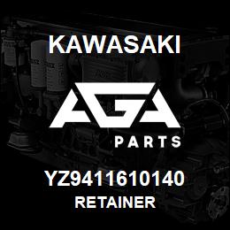 YZ9411610140 Kawasaki RETAINER | AGA Parts