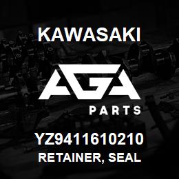 YZ9411610210 Kawasaki RETAINER, SEAL | AGA Parts